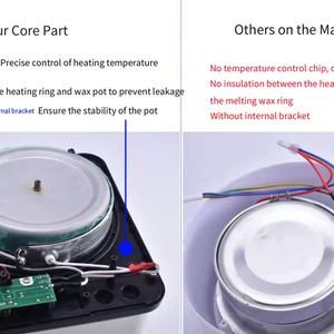 Máquina de Depilación Eléctrica 2 en 1, Calentador de Cera, Nueva Máquina de Cera Depilatoria - Product Image 6