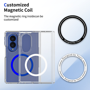 Étui magnétique transparent personnalisé avec motif pour Galaxy Z Fold 8 Ultra, protection de charnière, design DIY, <span class=keywords><strong>coque</strong></span> avec logo - Product Image 5