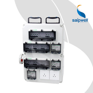 SAIP/SAIPWELL Ổ Cắm Công Nghiệp Hộp Nhựa Cách Điện Hộp Chuyển Đổi 220V/380V Trang Web Ngoài Trời Nước Mưa Hộp Phân Phối kết Hợp - Product Image 4