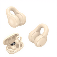 JL Bone-Conducting In-Ear-Free Clip-on High-End Sports Baru, Nyaman Dipakai Lama, Tahan Air IPX8 untuk 5.3 ANC Digital