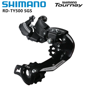 Juego <span class=keywords><strong>de</strong></span> <span class=keywords><strong>Desviadores</strong></span> <span class=keywords><strong>SHIMANO</strong></span> TOURNEY TY, Desviador Trasero RD-TY500, Desviador Delantero FD-TY500, 6/7 Velocidades, Pieza Original para Bicicleta <span class=keywords><strong>Shimano</strong></span> - Product Image 1