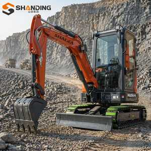 Low price sale Multifunctional Mini Excavator 2.5ton <b>Small</b> Crawler Excavator Economic mini excavator Chinese mini excavator - Product Image 4