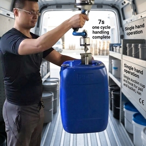 Nuovo Sollevatore Elettrico Portatile OTM da 250 kg a Testa Singola ad Alta Velocità per Contenitori, Barili e Secchi con Tubo a Vuoto - Product Image 1