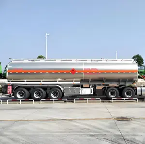 wosheng hersteller export 20000-5000 liter dreiachsiger transport kraftstoff Öl tank halbanhänger mit niedrigerem preis