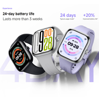 Para Redmi Watch 5, Pantalla Táctil AMOLED Rectangular, Reloj Inteligente Unisex, Monitor de Actividad Física, GPS, Monitor de Frecuencia Cardíaca, Silicona
