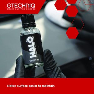 น้ำยาเคลือบเซรามิก Gtechniq Halo สำหรับรถยนต์ พร้อมถุงมือไนไตรล์สำหรับทาเคลือบ  ปริมาณน้ำยาเพียงพอสำหรับการเคลือบสีรถยนต์ขนาดเล็กถึงกลาง 1 คัน - Product Image 6