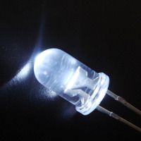 Puces TW haute luminosité 30 degrés 35 degrés 495-500nm 500-505nm vert cyan 5mm diode led trafic pour les signaux