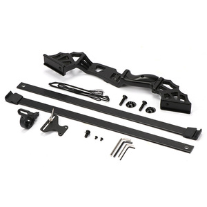 COOSPORT K-014 <span class=keywords><strong>Arco</strong></span> Compound in Lega di Alluminio a Tiro Diritto per Pesca e Sport all'Aperto, Non Ricurvo, 30-50 Libbre, 32 Pollici, Nero - Product Image 1