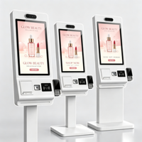 Kiosque de Caisse Libre-Service sur Pied Personnalisé pour Intérieur, Écran LED, Lecteur de Codes-Barres, Fonctionnalité SDK, Processeur Intel Core i7