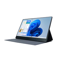 Moniteur portable de voyage 16 pouces 1080p Type C Plug and Play, écran LCD IPS, double/triple extension pour téléphone et ordinateur portable, affichage LED professionnel