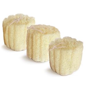 Éponge de bain naturelle en luffa, grande éponge de dos en luffa égyptienne, boule de bain en luffa, éponge exfoliante pour le bain - Product Image 1
