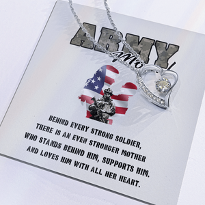 สร้อยคอจี้รูปหัวใจทองแดง "ถึงคุณแม่ผู้แข็งแกร่งของฉัน" พร้อมการ์ดข้อความแบบกำหนดเอง - ของขวัญวันแม่สไตล์คลาสสิกสำหรับคุณแม่ผู้สนับสนุน UIONEN - Product Image 2