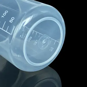 HAIJU LAB-vasos medidores de plástico, tazas de medición, venta al por mayor, 25ml, 50ml, 100ml, 150ml, 250ml, 300ml, 500ml, 1000ml, ml