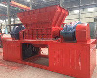 Machine de recyclage à double arbre pour bouteilles en plastique / Broyeur déchiqueteur de plastique