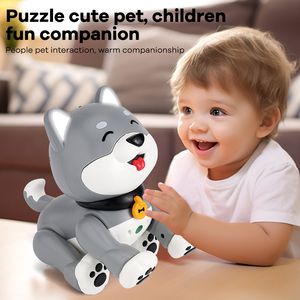Zhorya interaktif oyuncak Rc programlama dans dublör ses Ai Pet köpek uzaktan kumandalı köpek Robot oyuncak - Product Image 2