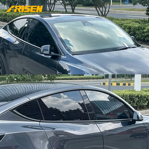 Película de Vinilo para Ventanas de Auto, <span class=keywords><strong>Protector</strong></span> <span class=keywords><strong>Solar</strong></span>, Bloqueador de Rayos UV, para Vidrios de Automóviles - Product Image 3