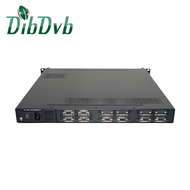 ENC3081H 24 Channels AV MPEG-2 Encoder with IP UDP Unicast/Multicast for Local Area Network IPTV Headend