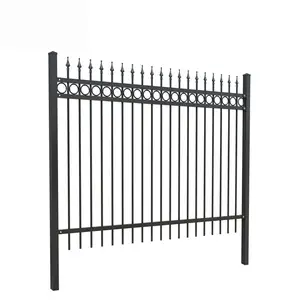 China Factory Tubular Fence Welded Tube Metal Fence and Gate Tubular Steel Fence Supplier