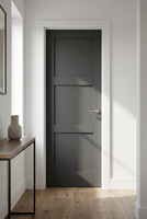 Porte intérieure minimaliste en MDF, facile à monter soi-même, insonorisée, pour salle de bain, cuisine, école, appartement/hôtel moderne