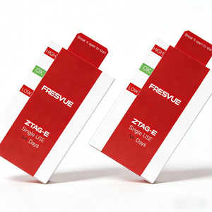 Etiqueta Registradora <span class=keywords><strong>de</strong></span> <span class=keywords><strong>Datos</strong></span> <span class=keywords><strong>de</strong></span> Temperatura <span class=keywords><strong>de</strong></span> Un Solo Uso ZTAG-E con Certificado <span class=keywords><strong>de</strong></span> Calibración para Exportación Farmacéutica - Product Image 1