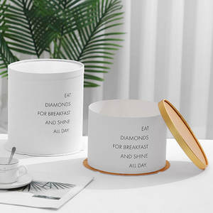 Caja de embalaje redonda para pasteles, de 4, 6, 8 y 10 pulgadas, de papel hecho a medida, ecológico, para regalo - Product Image 2