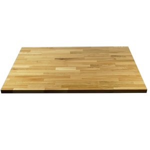 Contemporary Home Office Furniture Durable Solid <strong>Oak</strong> Wood Butcher Block Table <strong>Top</strong> <strong>Desk</strong> - Product Image 1
