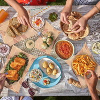 Papier d'emballage alimentaire épais de qualité supérieure, résistant à l'eau et à la graisse, pour charcuterie, burgers et sandwichs