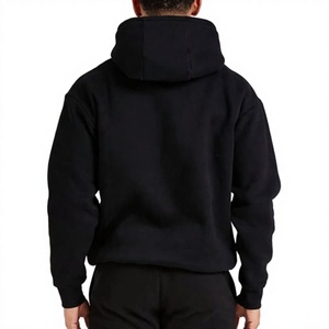 Sudadera con Capucha para Hombre Long Mission Industry, Estilo Casual Urbano, Negra, de Algodón, Corte Regular - Product Image 4