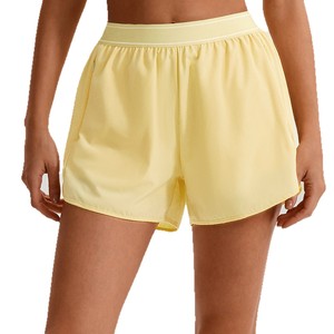 <span class=keywords><strong>Pantaloncini</strong></span> da Yoga a <span class=keywords><strong>Vita</strong></span> <span class=keywords><strong>Alta</strong></span> Effetto Nudo ad Asciugatura Rapida da Donna, <span class=keywords><strong>Pantaloncini</strong></span> Sportivi Modellanti per Glutei, Ideali per Corsa, Fitness e Allenamento, Stile Biker - Product Image 5