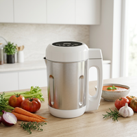 Blender électrique pour smoothies, panneau de commande tactile, 6 programmes prédéfinis, 2 lames, capacité de 1,2 à 2,0 L, multifonctionnel, acier inoxydable de qualité alimentaire
