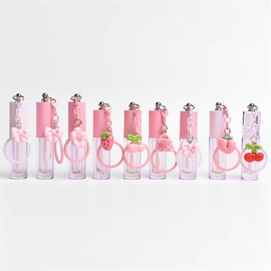 Aceite de labios hidratante aromatizante bajo MOQ al por mayor vegano de alta calidad Cadena <span class=keywords><strong>Kay</strong></span> Etiqueta privada Cambio de color Aceite de brillo de labios rosa - Product Image 2