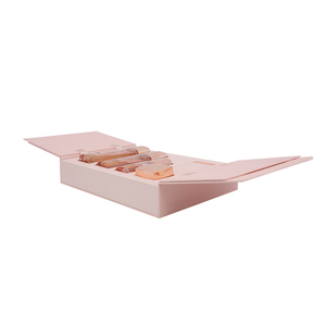 New design Open can be automatically raised cosmetic packaging cardboard paper box for skin <span class=keywords><strong>care</strong></span> products set packaging - Product Image 2