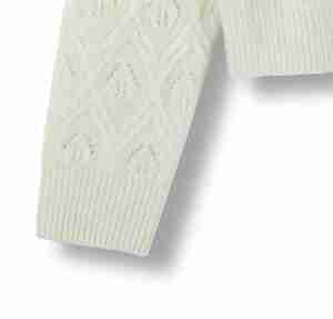 2025 personalizzato OEM & ODM da <span class=keywords><strong>donna</strong></span> t autunno inverno Pullover con motivo diamantato maglia girocollo Casual a maniche lunghe maglione morbido - Product Image 6