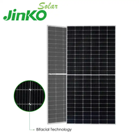 Panneau Solaire Photovoltaïque 565W-585W pour Usage Domestique, Demi-Cellules 144 Cellules, Vente en Gros, Compatible Jinko Solar