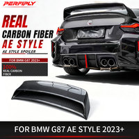 Aileron arrière en fibre de carbone poli Perfiply pour BMW M2 G87 2017-2019, type bec de canard