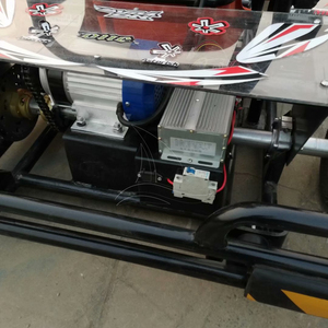 Kart Eléctrico Infantil en Oferta para Niños y Adultos, Coche de Derrapes Go Kart de Carreras con Cuatro Ruedas y Doble Tracción - Product Image 3