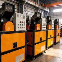 Mini granulateur de câbles en cuivre 400, machine de granulation compacte professionnelle pour le recyclage des câbles en cuivre