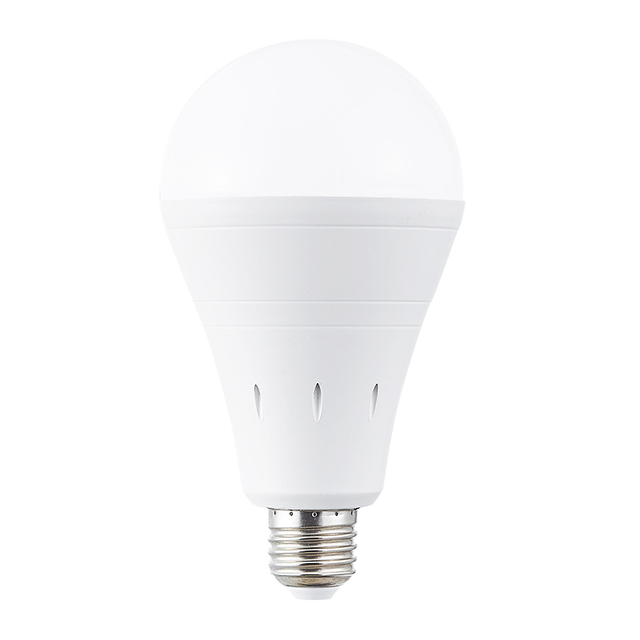 High Quality E26 LED Emergency Bulb Rechargeable AC Home Outdoor CE RoHS Certified 6000K 80 CRI Plastic