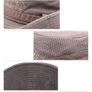 Chapeau de pêcheur à large bord pour homme FOXA, respirant, en maille, pour activités de plein air, safari - Product Image 2