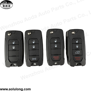 Chất Lượng Cao 2/3/4 Nút Xe Từ Xa Trường Hợp Chìa Khóa Thông Minh Chìa Khóa Xe Cho Jeep Vỏ Chìa Khóa - Product Image 3