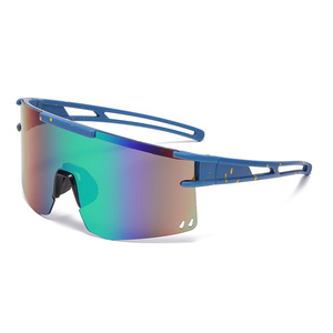 Gafas de ciclismo para exteriores, lentes polarizadas UV400, a prueba de viento, con montura negra, para hombres y mujeres, deportes, senderismo, montañismo, conducción - Product Image 2