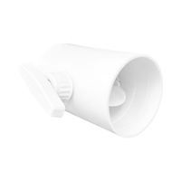 Nouvelle vanne de retenue ronde en plastique pour conduit, vanne d'air manuelle pour ventilateur d'extraction de salle de bain en PVC