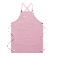 Tablier de cuisine imperméable personnalisé avec logo, 100% coton, pour femmes, idéal pour la vaisselle, le nettoyage et la cuisine