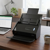 Scanner de documents WiFi A4 IX500, 25ppm, 50ipm, papier max. 216x360mm, 863mm, 600dpi, double CIS, USB 3.0, noir, pour bureau