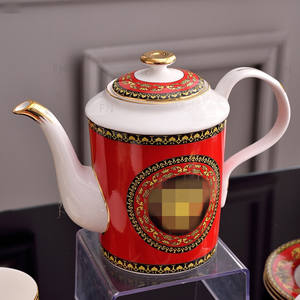 Service de table en porcelaine fine de 15 pièces, style nordique, avec tasses et soucoupes en céramique de luxe pour salle à manger - Vente en gros - Product Image 5