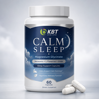 Fabricant Professionnel OEM ODM – Capsules de L-Théanine et Glycinate de Magnésium – Formule Personnalisée – Complément pour le Sommeil et le Bien-être