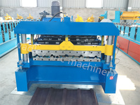 Machine à modeler de carreaux en acier coloré, en Aluminium de Zinc, pour moulage de conduits, toit trapézoïdal, IBR