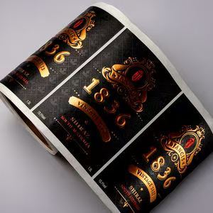 Wine Label Liquor Bottle Identification Tag for wine bottles liquor bottles alcoholic products - Product Image 2