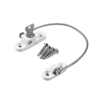 Serrures de réfrigérateur adhésives de conception conviviale Serrures de réfrigérateur à l'épreuve des bébés Loquets de sécurité à clé pour armoires, fenêtres et tiroirs