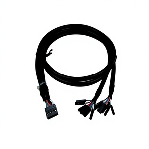 Dupont 2*5 Pin Naar 18*1 Pin Behuizing Gevlochten Buis Kabel - Product Image 1